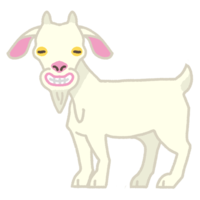 笑うヒージャー