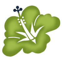 ハイビスカスJ（緑）