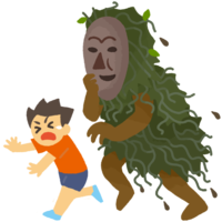 パーントゥB（追いかけられる子供）