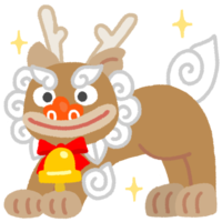 トナカイシーサー