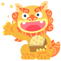 豆まきシーサー