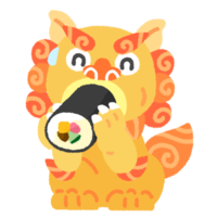 恵方巻きシーサーA