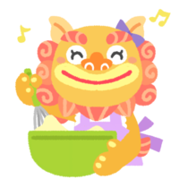 お菓子をつくるシーサーB