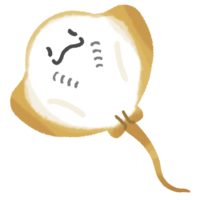 エイの笑顔（裏側）