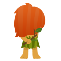 後ろ姿のキジムナー