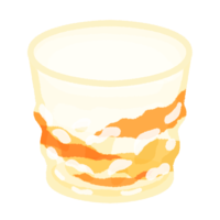 琉球ガラスのコップ（イエロー）