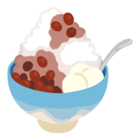 沖縄ぜんざい（金時豆＋白玉＋氷）