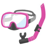 シュノーケルセット（ピンク）
