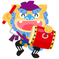 エイサーシーサー（大太鼓）青