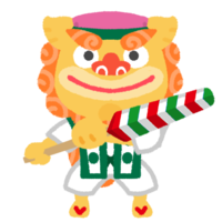 ハーレーシーサー・緑