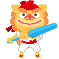 ハーリーシーサー・白