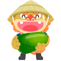 畑人（はるさー）シーサー