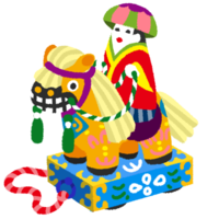 チンチン馬グヮー（黄）