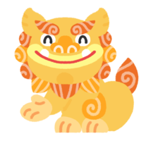 【こちらへどうぞ】ご案内シーサー