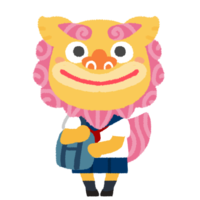 姉シーサー【中学・高校（夏服）】