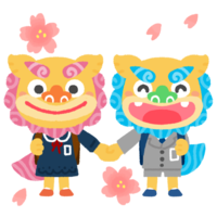 【さくら】新一年生シーサー