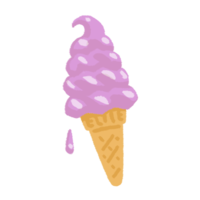 【ソフトクリーム】紅芋・バニラ・マンゴー・ミックス